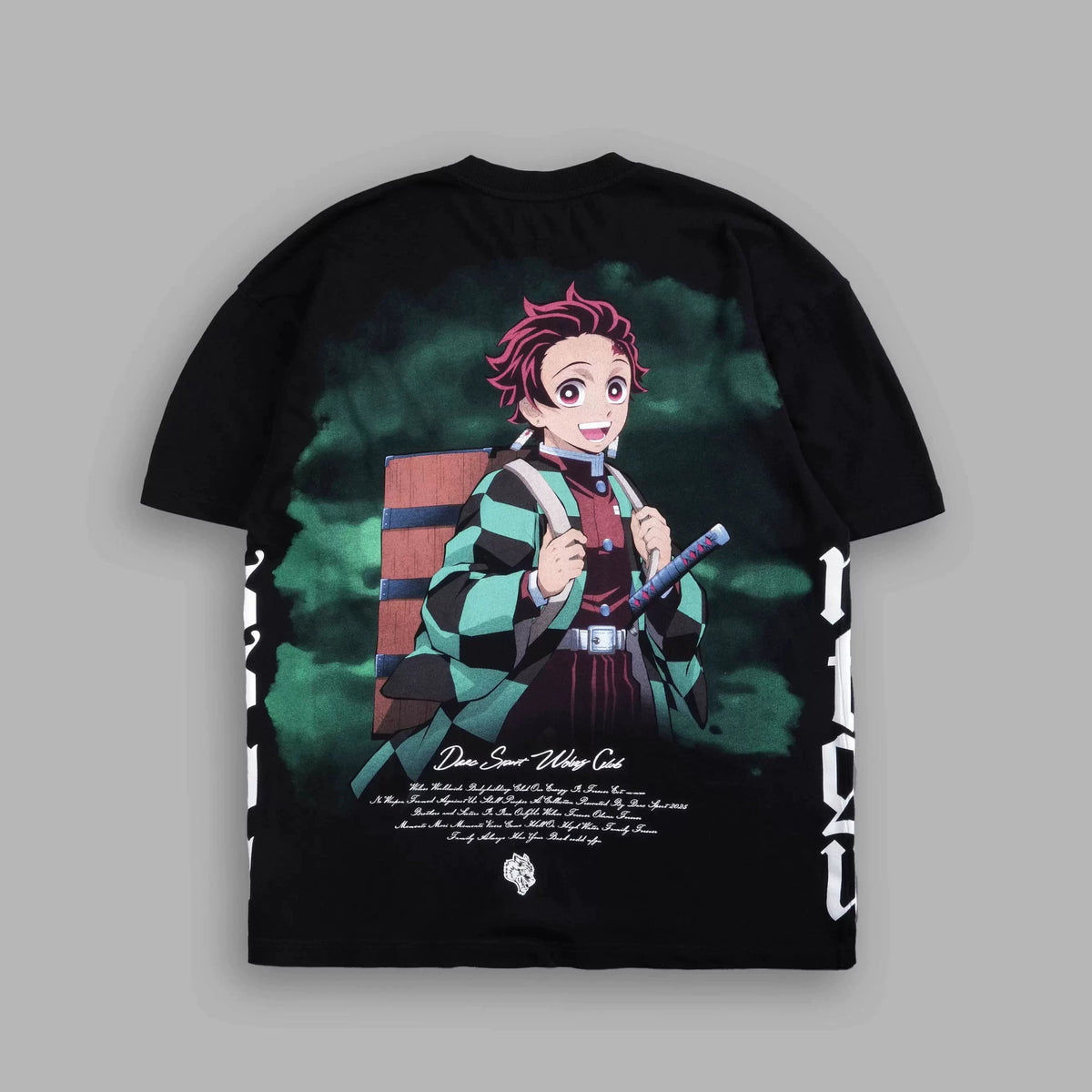 Demon Slayer: Kimetsu no Yaiba X Darcsport Wolf Pack Cotton T-Shirt - Coscosmos
