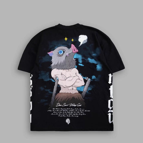 Demon Slayer: Kimetsu no Yaiba X Darcsport Wolf Pack Cotton T-Shirt - Coscosmos
