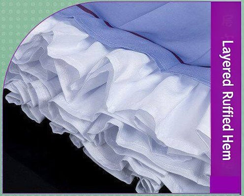 Demon Slayer Kochou Shinobu Cosplay Costume Full Dress Set - Coscosmos