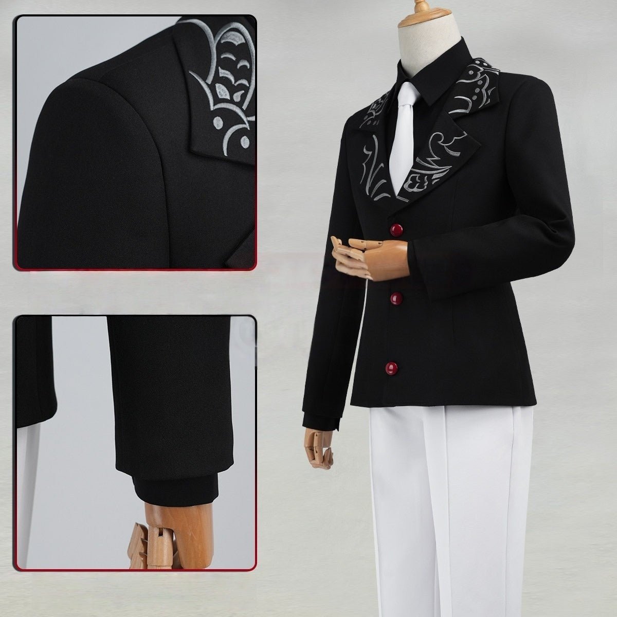 Demon Slayer Muzan Kibutsuji Cosplay Costume - Demon King Ancestor Full Outfit - Coscosmos