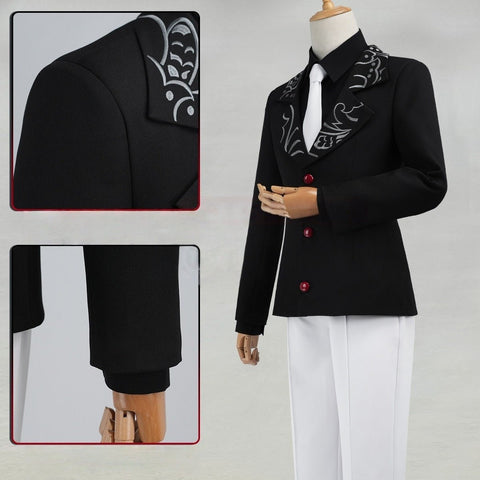 Demon Slayer Muzan Kibutsuji Cosplay Costume - Demon King Ancestor Full Outfit - Coscosmos