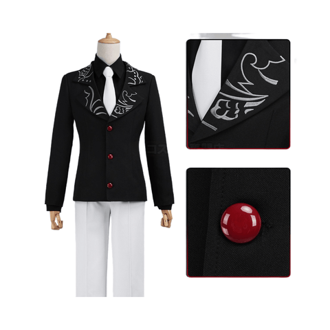 Demon Slayer Muzan Kibutsuji Cosplay Costume - Demon King Ancestor Full Outfit - Coscosmos