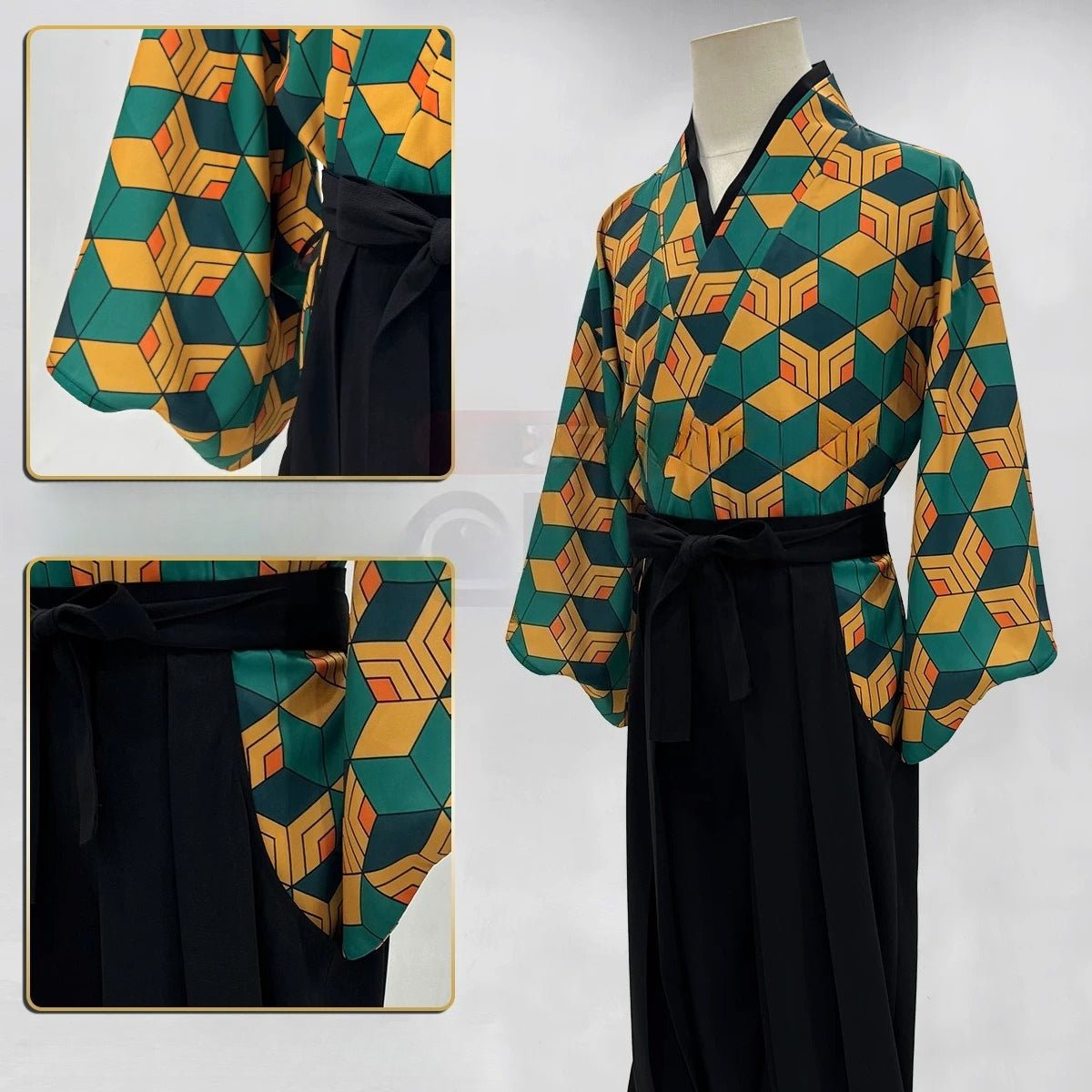 Demon Slayer Sabito Water Hashira Cosplay Costume - Coscosmos