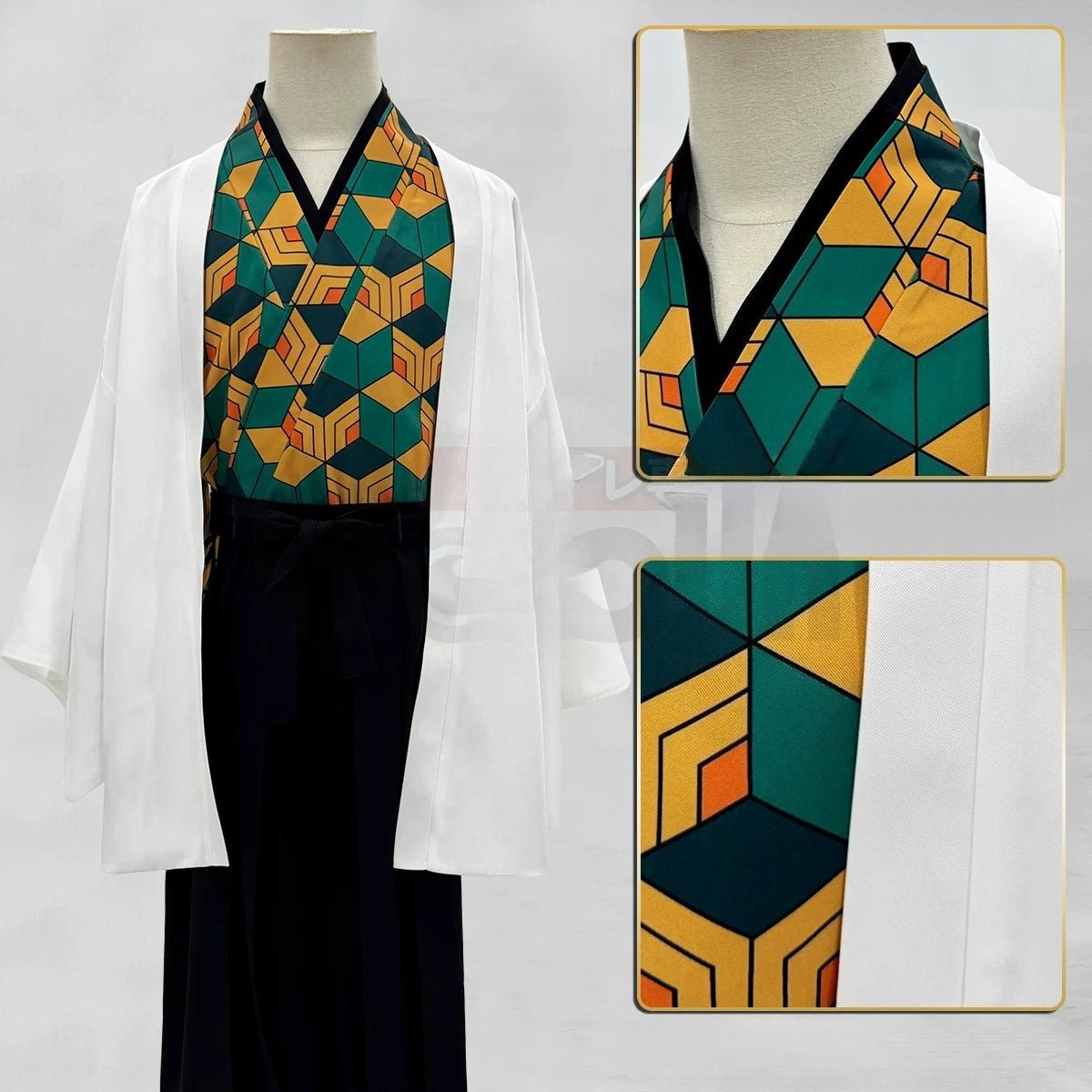 Demon Slayer Sabito Water Hashira Cosplay Costume - Coscosmos