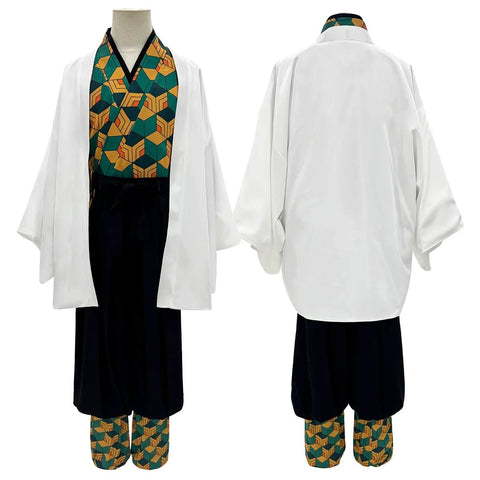 Demon Slayer Sabito Water Hashira Cosplay Costume - Coscosmos