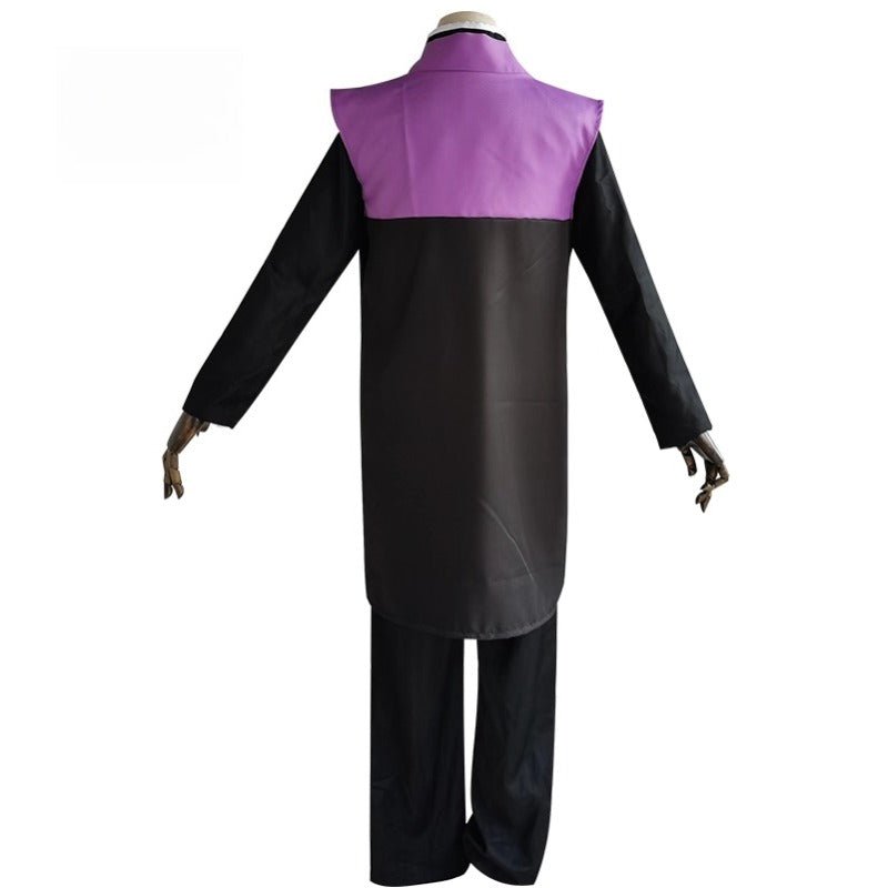 Demon Slayer Shinazugawa Genya Cosplay Costume Uniform Set - Coscosmos