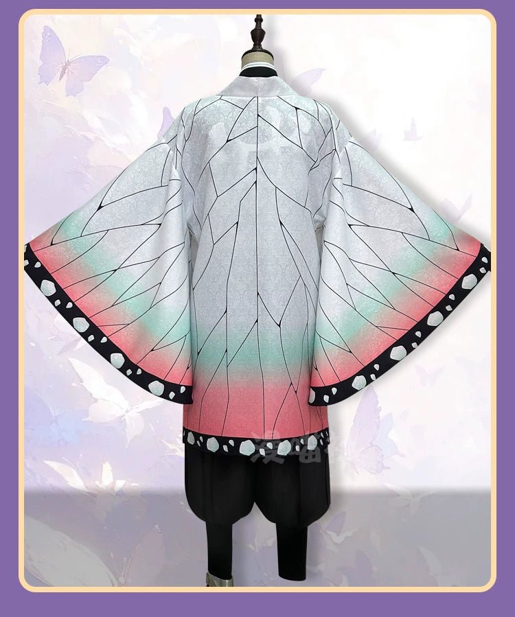 Demon Slayer Shinobu Kocho Cosplay Costume Basic Print Style Outfit - Coscosmos