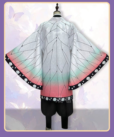 Demon Slayer Shinobu Kocho Cosplay Costume Basic Print Style Outfit - Coscosmos