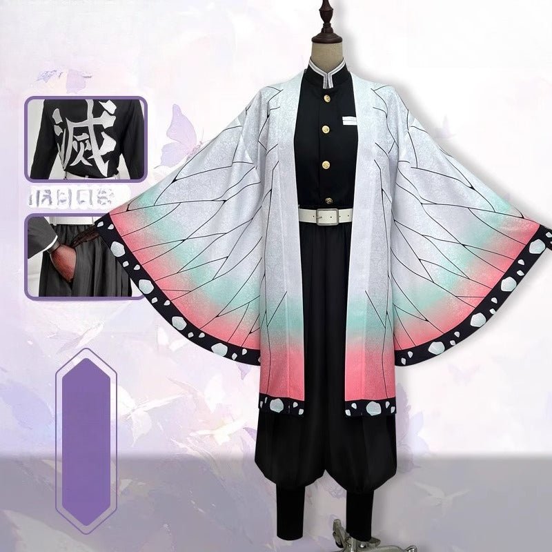 Demon Slayer Shinobu Kocho Cosplay Costume Basic Print Style Outfit - Coscosmos
