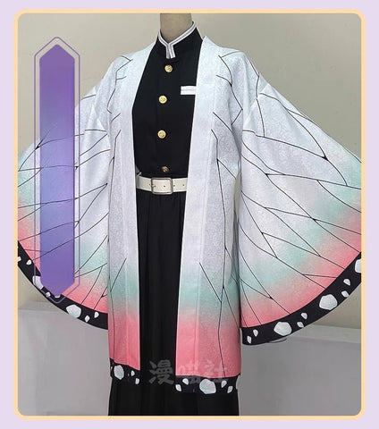 Demon Slayer Shinobu Kocho Cosplay Costume Basic Print Style Outfit - Coscosmos