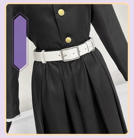 Demon Slayer Shinobu Kocho Cosplay Costume Basic Print Style Outfit - Coscosmos