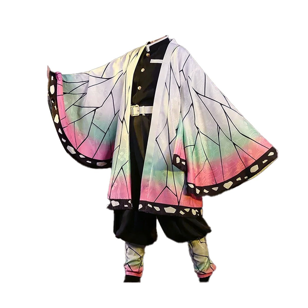 Demon Slayer Shinobu Kocho Cosplay Costume Basic Print Style Outfit - Coscosmos