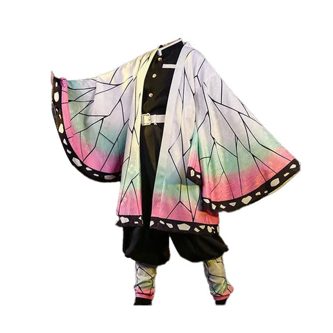 Demon Slayer Shinobu Kocho Cosplay Costume Basic Print Style Outfit - Coscosmos