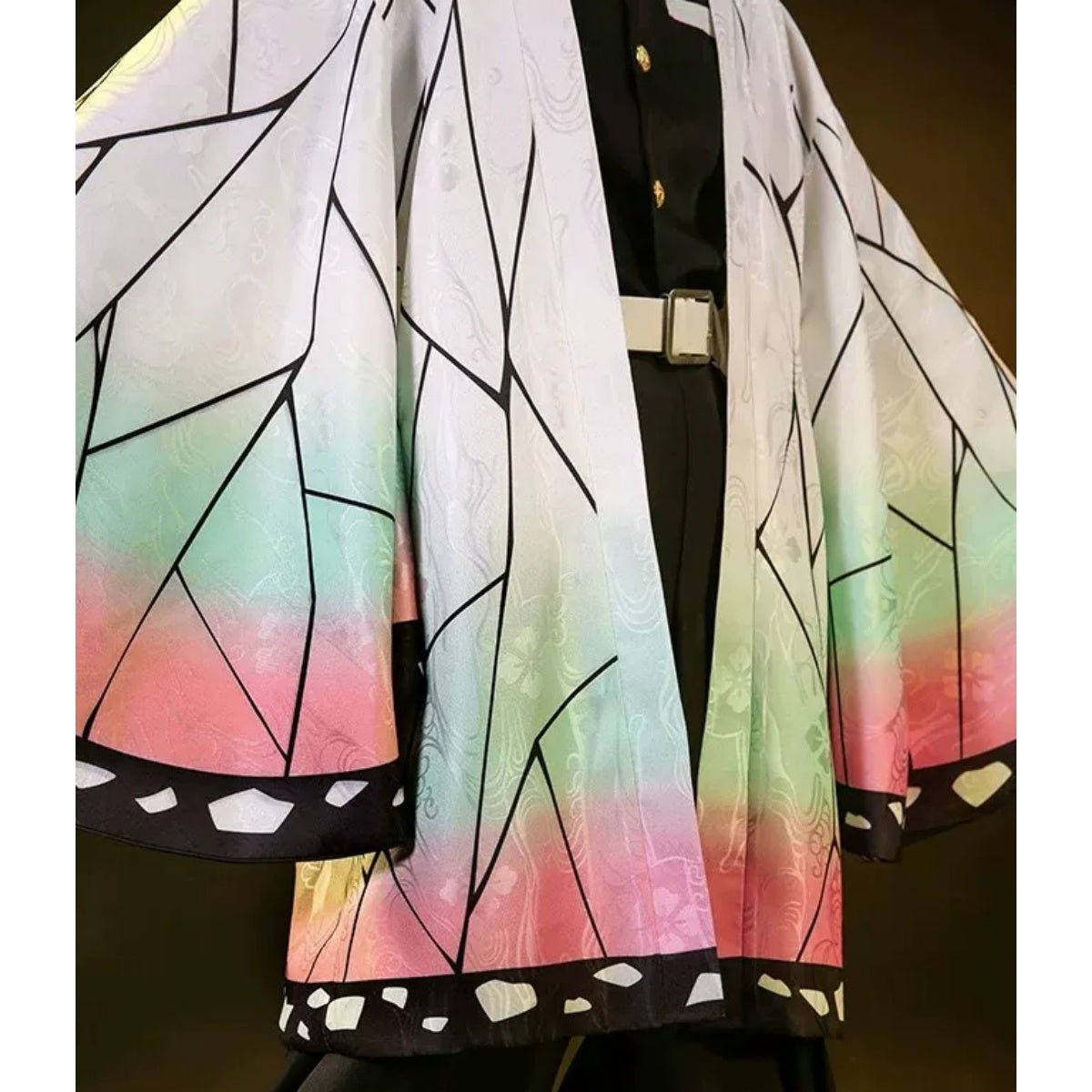 Demon Slayer Shinobu Kocho Cosplay Costume Basic Print Style Outfit - Coscosmos