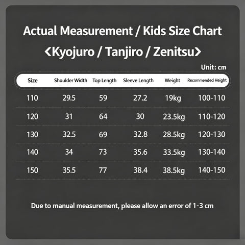 Demon Slayer Tomioka Giyuu Kids Cosplay Costume - Coscosmos