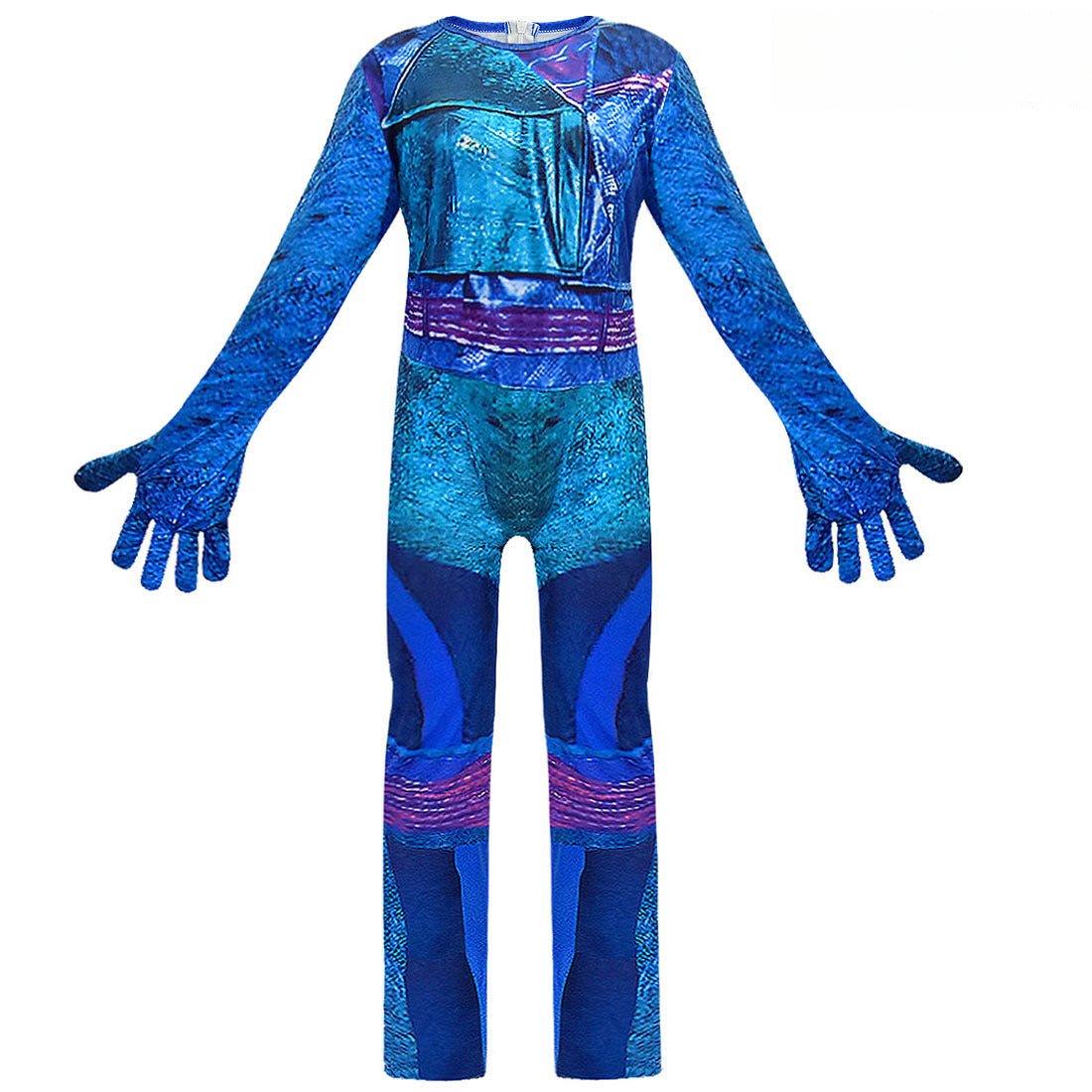 Descendants 3 Kids Bodysuit Halloween Cosplay Costume - Coscosmos