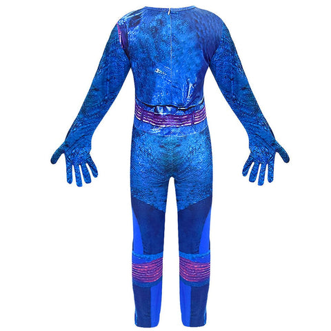 Descendants 3 Kids Bodysuit Halloween Cosplay Costume - Coscosmos