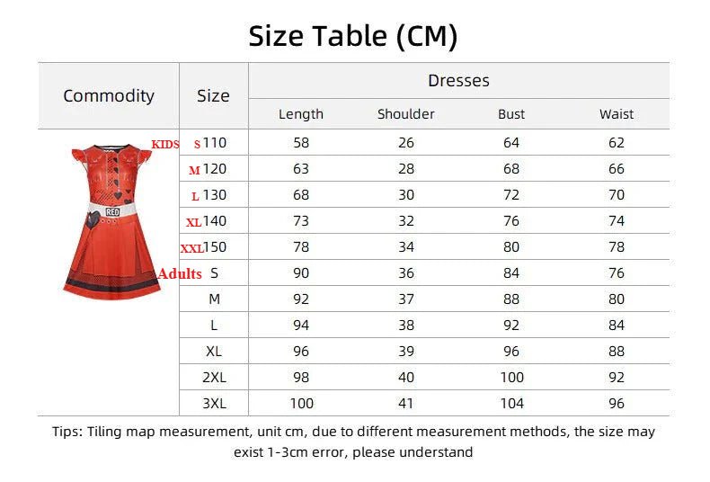 Descendants Princess Mal Series Cosplay Costume for Adults & Kids in Purple/Red/Blue/Pink - Coscosmos