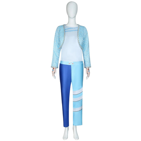 Descendants Princess Mal Serise Cospaly Costume Womens Purple/Red/Blue/Pink - Coscosmos