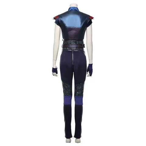 Descendants Princess Mal Serise Cospaly Costume Womens Purple/Red/Blue/Pink - Coscosmos