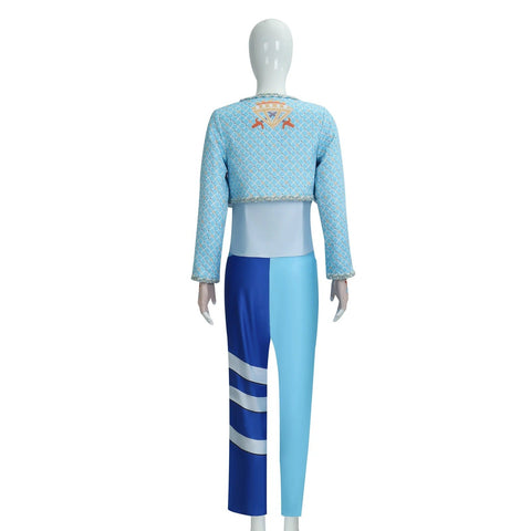 Descendants Princess Mal Serise Cospaly Costume Womens Purple/Red/Blue/Pink - Coscosmos