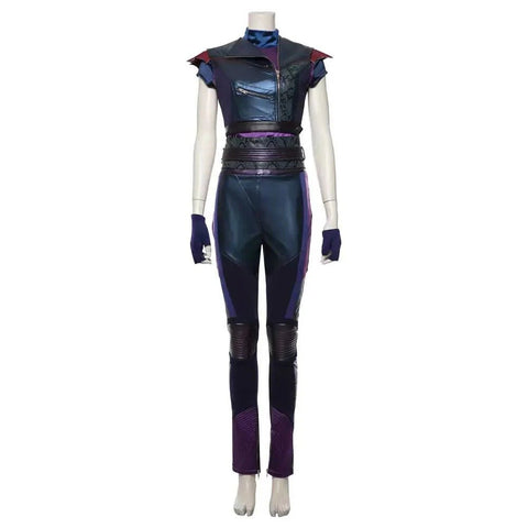 Descendants Princess Mal Serise Cospaly Costume Womens Purple/Red/Blue/Pink - Coscosmos