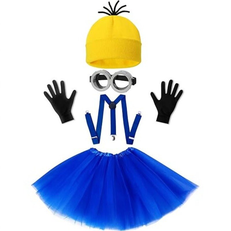 Despicable Me Minions Cosplay Costume Full Set - Coscosmos