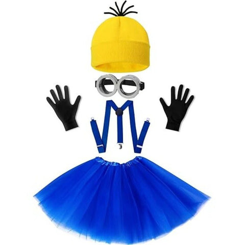Despicable Me Minions Cosplay Costume Full Set - Coscosmos
