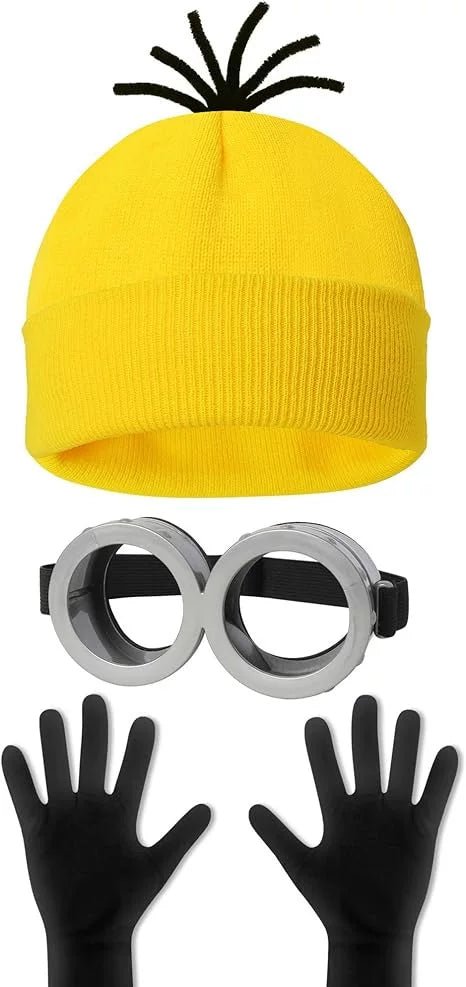Despicable Me Minions Cosplay Costume Full Set - Coscosmos