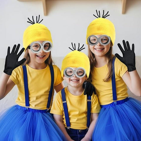 Despicable Me Minions Cosplay Costume Full Set - Coscosmos