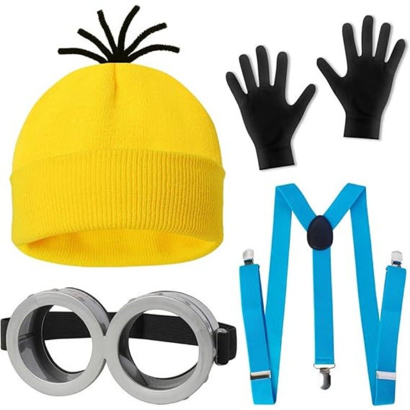 Despicable Me Minions Cosplay Costume Full Set - Coscosmos