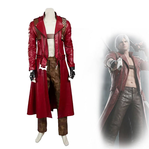 Devil May Cry 3 Dante Cosplay Costume - Coscosmos