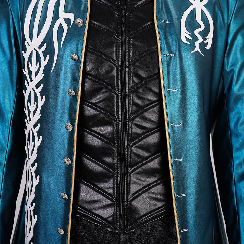 Devil May Cry 3: Vergil Cosplay Costume - Premium Quality for Game Fans - Coscosmos