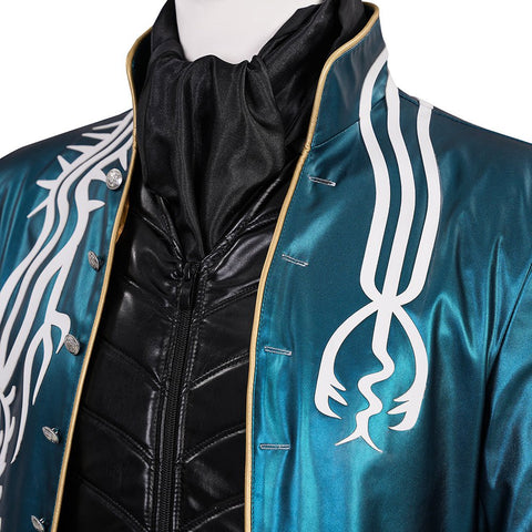 Devil May Cry 3: Vergil Cosplay Costume - Premium Quality for Game Fans - Coscosmos