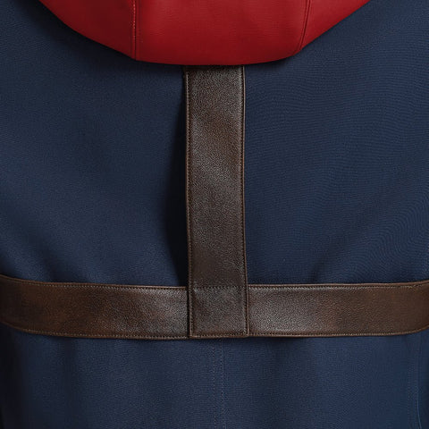 Devil May Cry 4 Nero Full Cosplay Costume Set - Official Replica Outfit with Red Queen & Blue Rose - Coscosmos