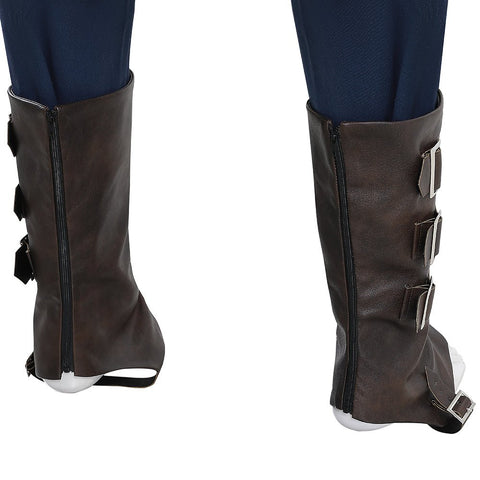 Devil May Cry 4 Nero Full Cosplay Costume Set - Official Replica Outfit with Red Queen & Blue Rose - Coscosmos