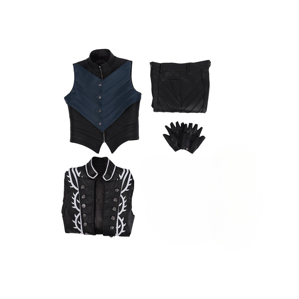 Devil May Cry 5 Vergil Cosplay Costume - High Quality Game Character Outfit - Coscosmos