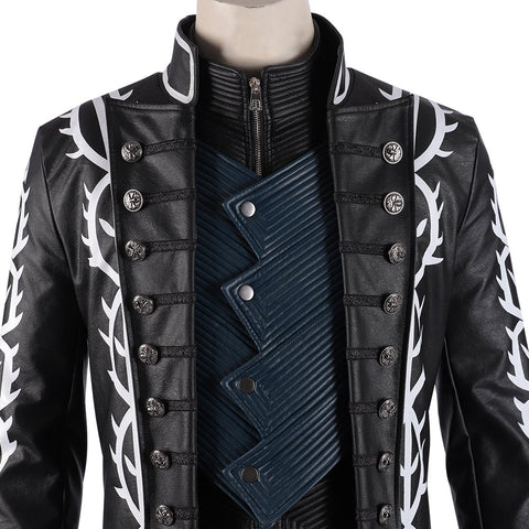 Devil May Cry 5 Vergil Cosplay Costume - High Quality Game Character Outfit - Coscosmos