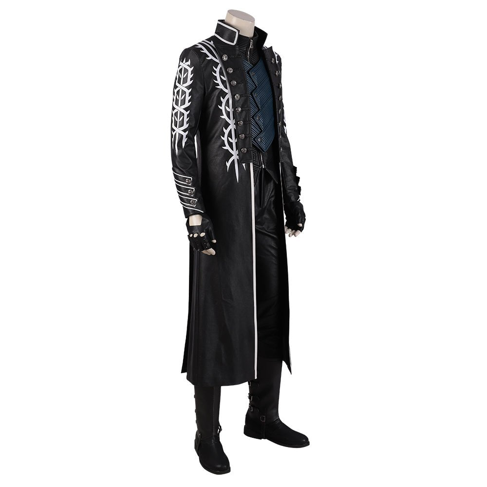 Devil May Cry 5 Vergil Cosplay Costume - High Quality Game Character Outfit - Coscosmos