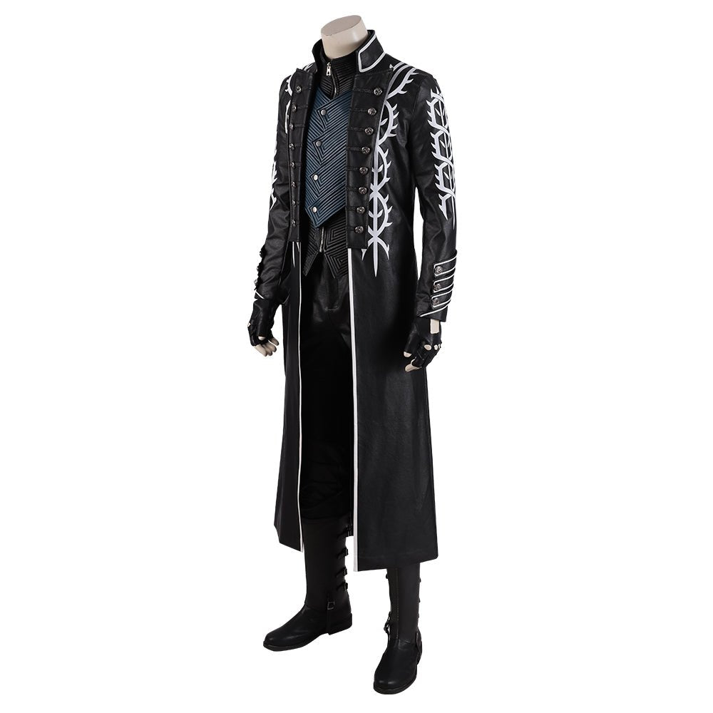 Devil May Cry 5 Vergil Cosplay Costume - High Quality Game Character Outfit - Coscosmos
