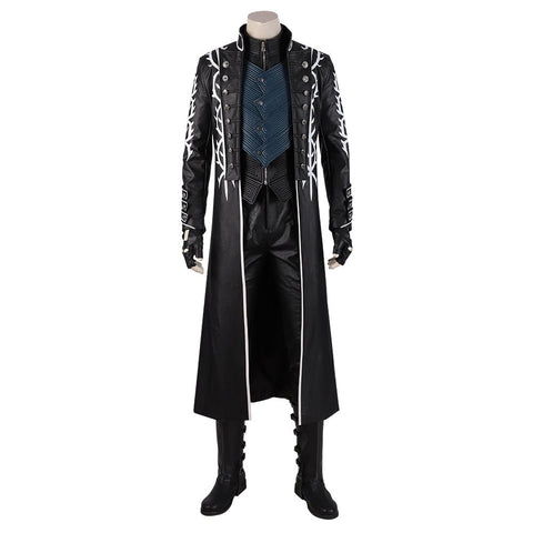 Devil May Cry 5 Vergil Cosplay Costume - High Quality Game Character Outfit - Coscosmos