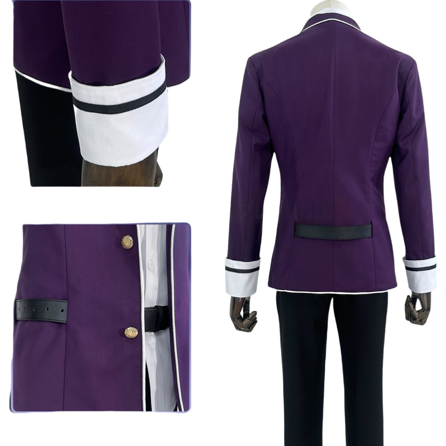 Diabolik Lovers Ayato Sakamaki Ruri Academy Uniform Cosplay Outfit - Premium Quality Anime Costume - Coscosmos