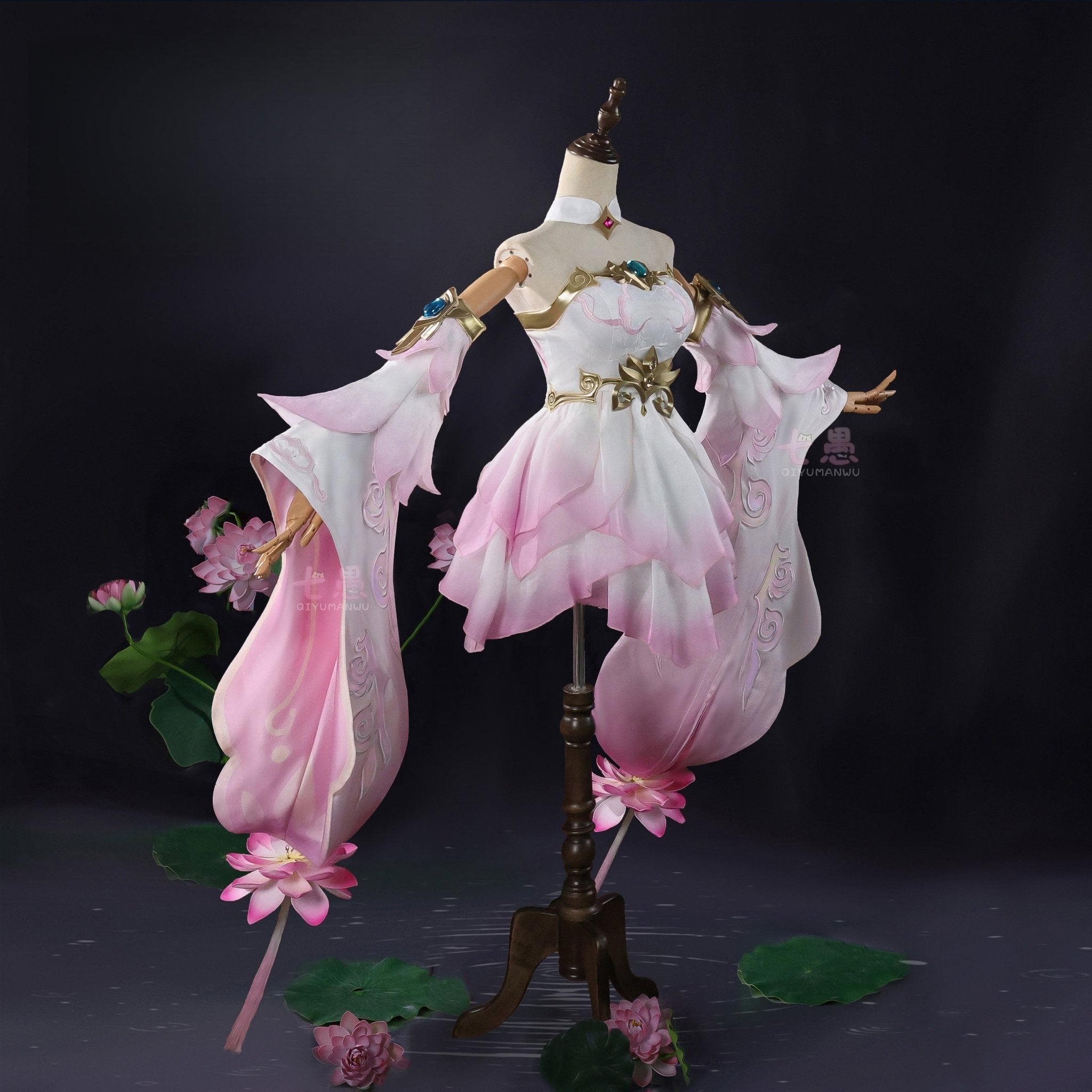 Diao Chan's Peerless Dancer Cosplay Costume - Original Skin Outfit from Honor of Kings - Coscosmos