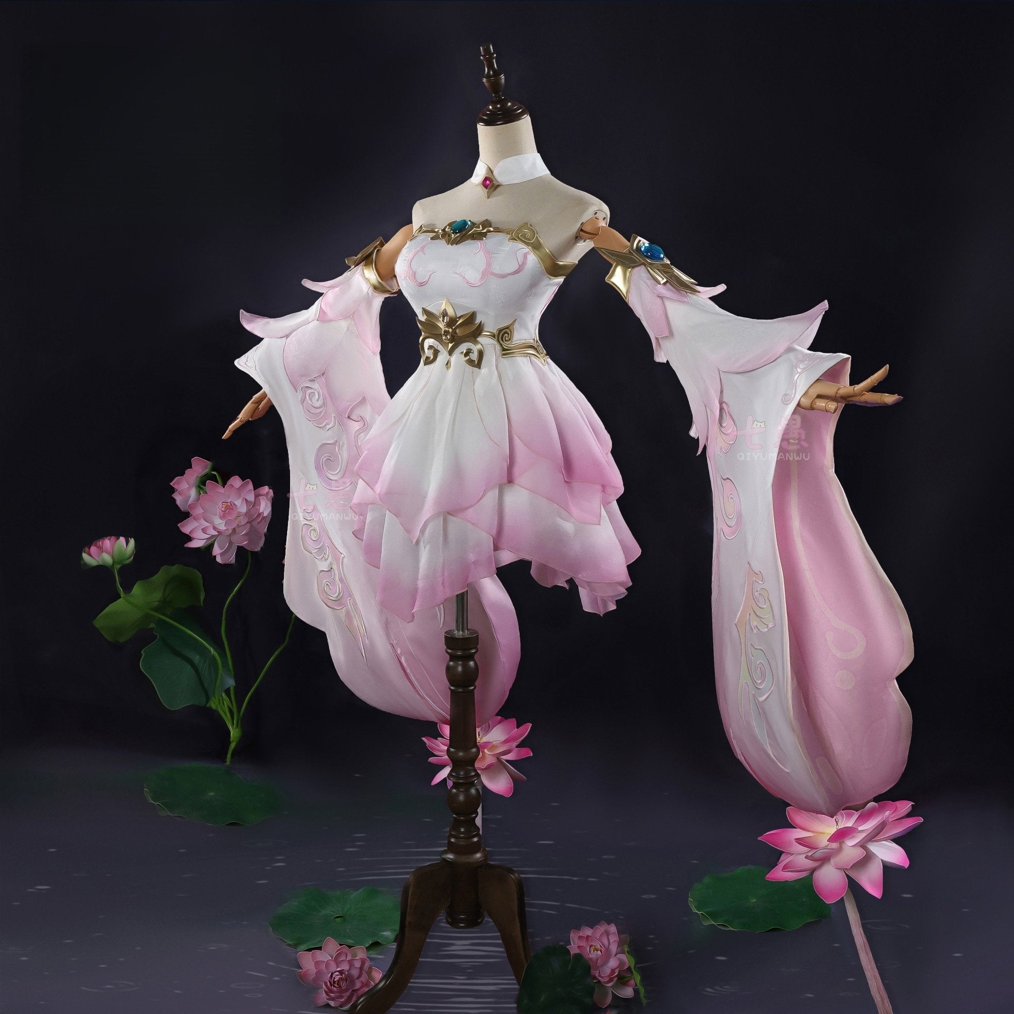Diao Chan's Peerless Dancer Cosplay Costume - Original Skin Outfit from Honor of Kings - Coscosmos