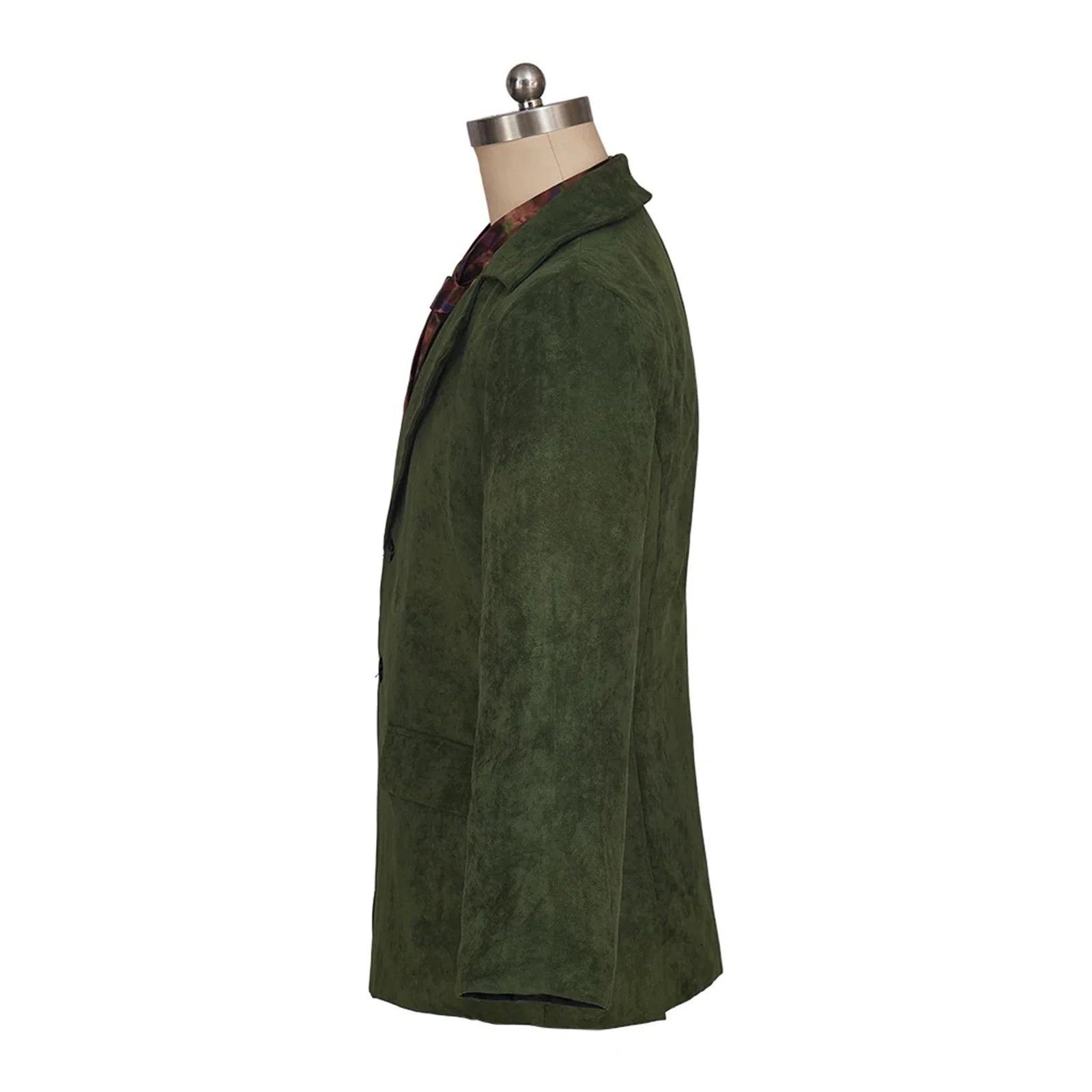 Disco Elysium Green Jacket with Tie - Official Inspired Detective Vintage Blazer Costume - Coscosmos