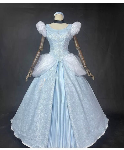 Disney Cinderella Cosplay Costume for Adults - Coscosmos