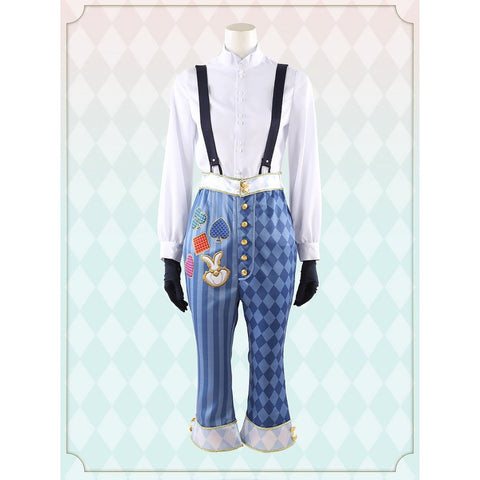 Disney Twisted-Wonderland Cheshire Cat Casual Cosplay Costume - Coscosmos
