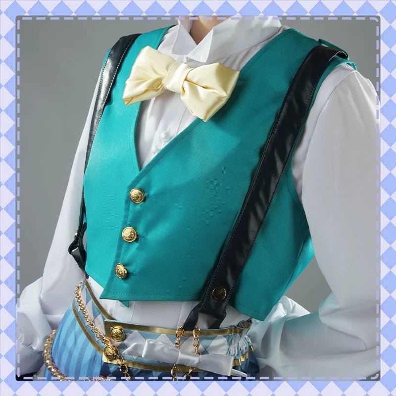 Disney Twisted Wonderland Deuce Spade White Rabbit Celebration Cosplay Costume - Coscosmos