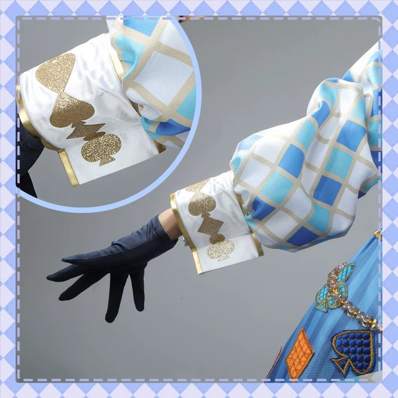 Disney Twisted Wonderland Deuce Spade White Rabbit Celebration Cosplay Costume - Coscosmos