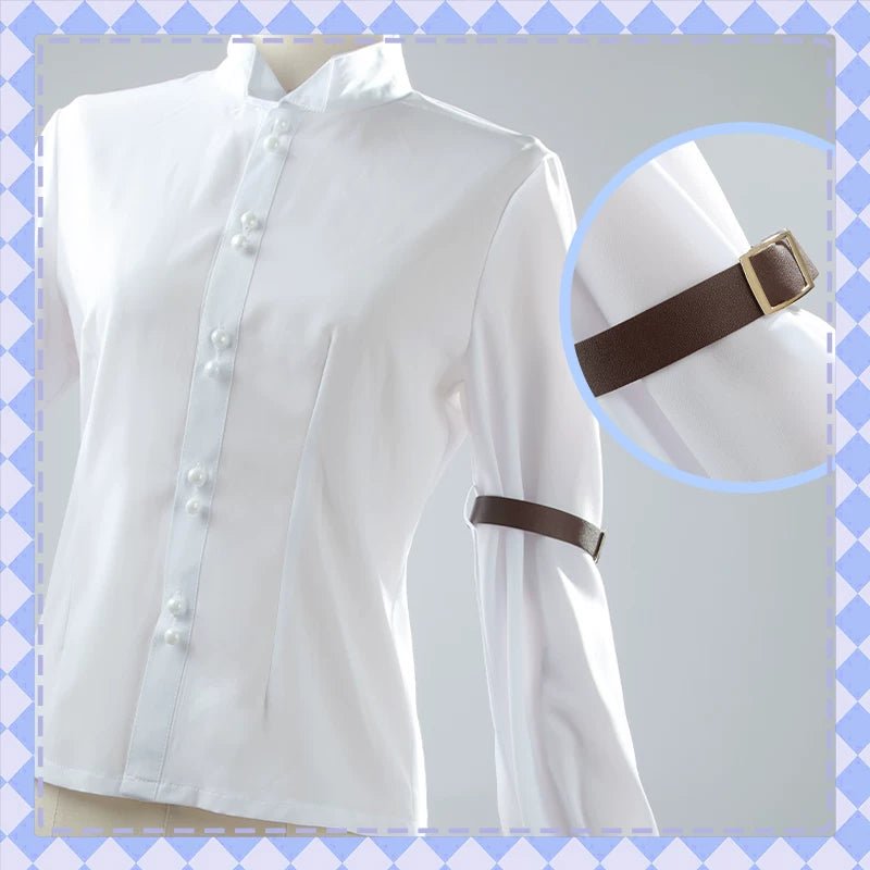 Disney Twisted Wonderland Deuce Spade White Rabbit Celebration Cosplay Costume - Coscosmos
